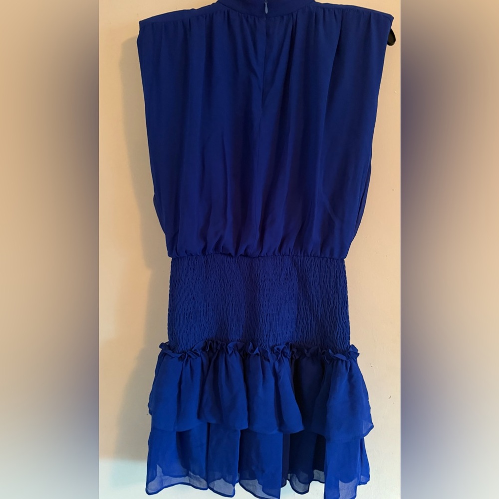 Blue Rouched Dress - Picture 2 of 2